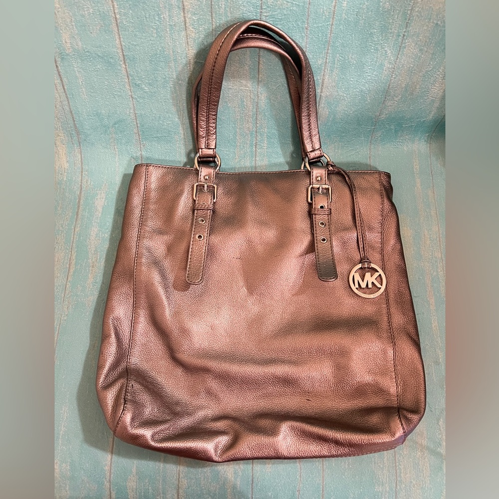 Michael Kors silver Tote Bag